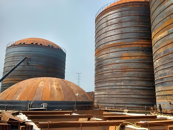 西乌珠穆沁焦粉钢板仓